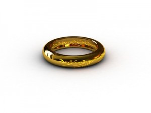 Gold ring gift